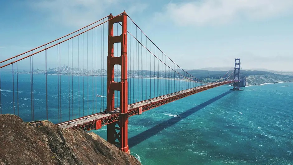 Golden Gate Bridge and the San Francisco Bay